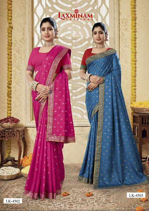 Laxminam Not Out Festive Wear Wholesale Designer Sarees
